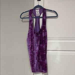 Vibrant Purple Athletic Tank Top